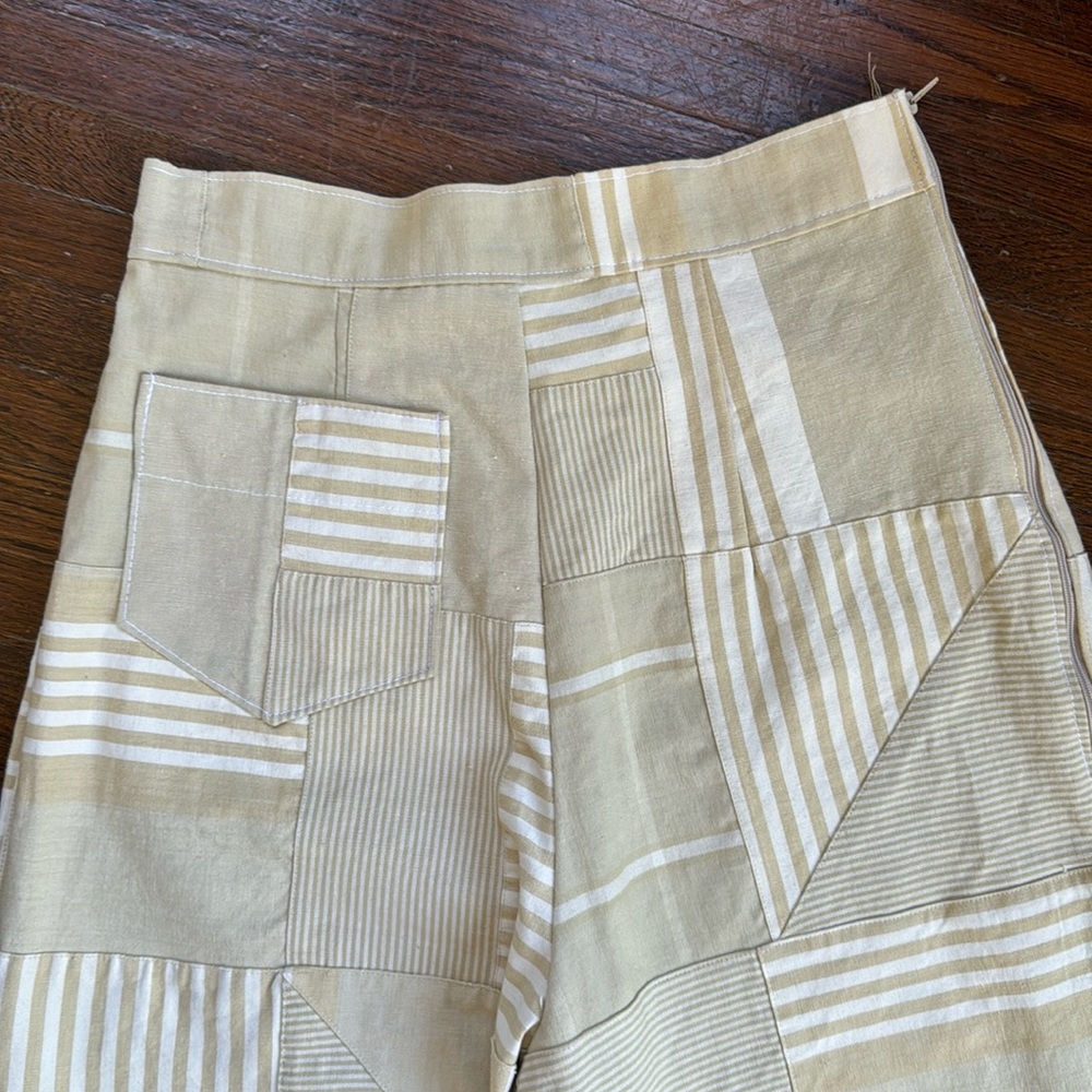 Forgotten Saints High Waisted Patchwork Pants - image 2